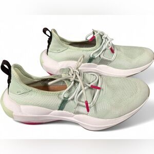 Sorel Mint Green and White Sneakers